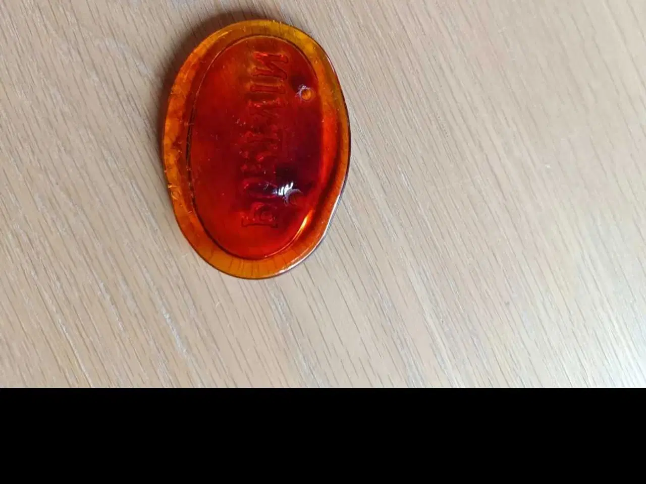 Billede 2 - Portvins emblem/skilt i glas