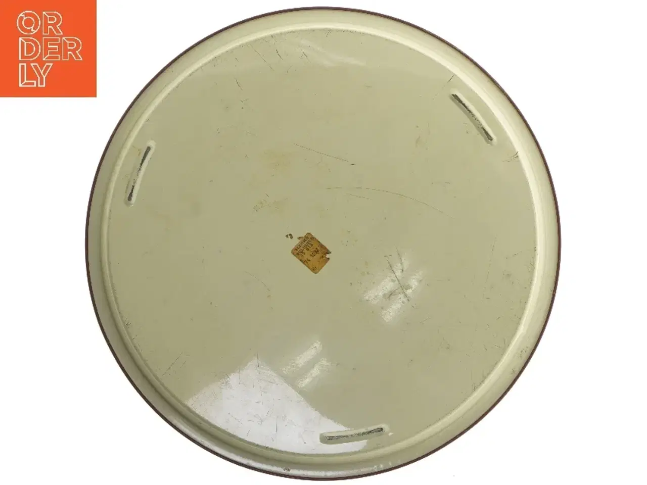 Billede 4 - Dekorativ bakke med blomsterdesign fra Illum (str. Ø 36,5 cm)