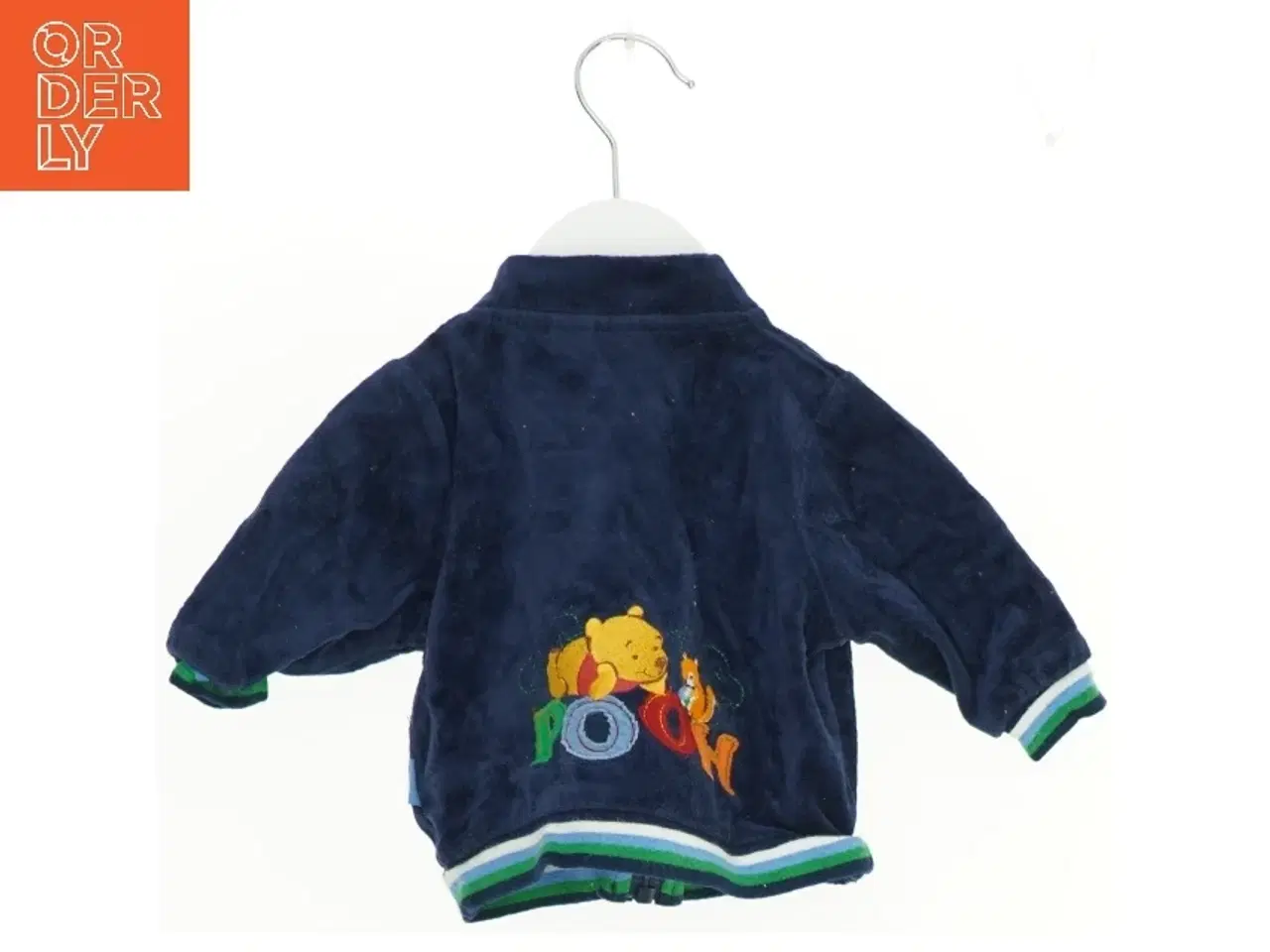 Billede 2 - Blå babyjakke med Winnie the Pooh motiv fra Disney (str. 62)