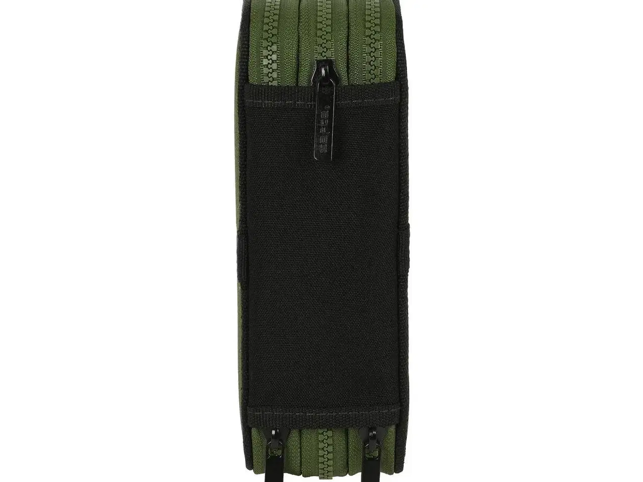 Billede 2 - Penalhus tredobbelt Safta Dark Forest - sort/grøn, 36 dele