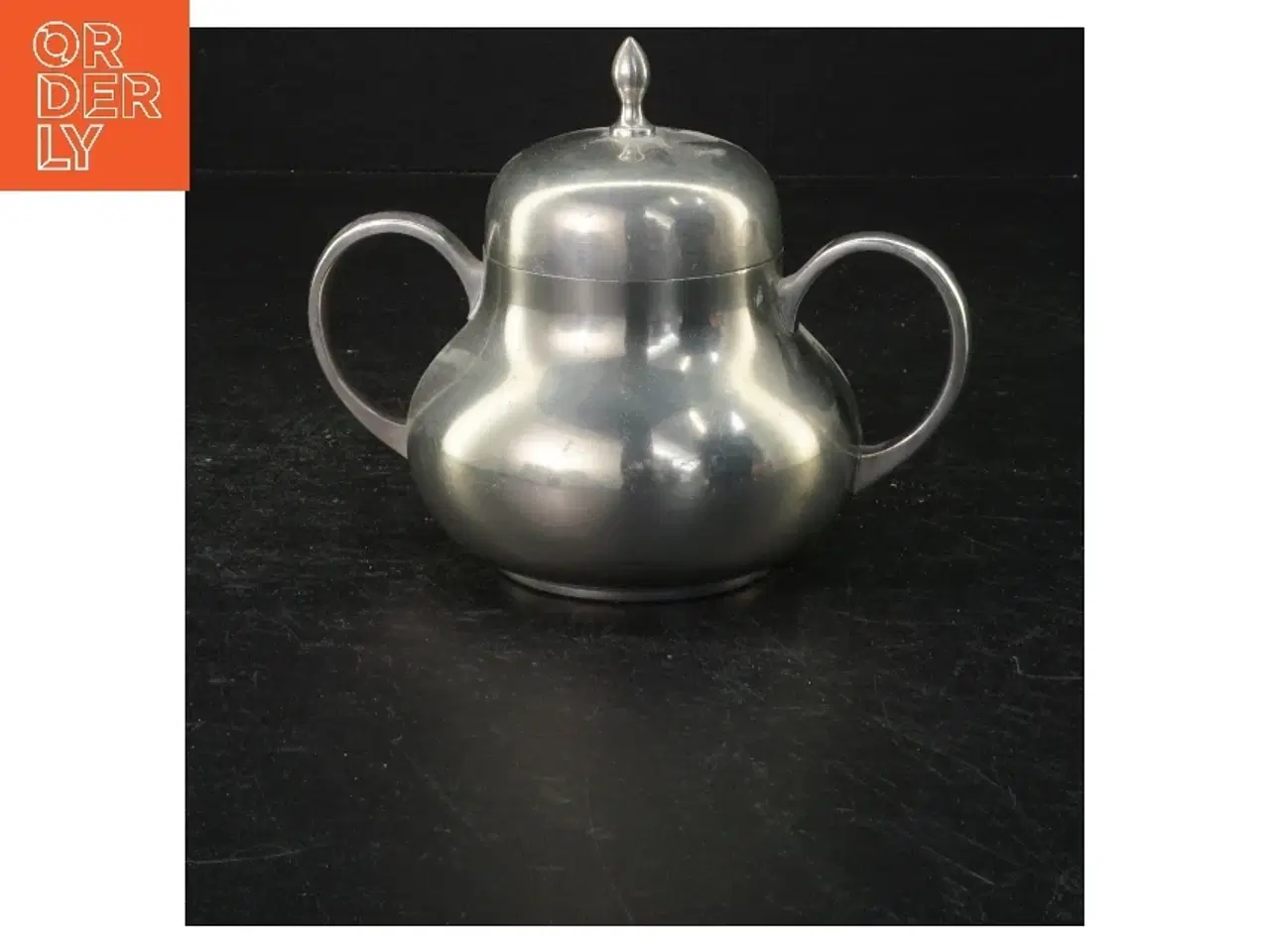 Billede 3 - Hollandsk tin sukkerskål