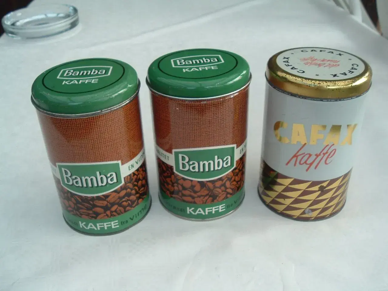 Billede 1 - Kaffedåser fra Bamba og Cafax