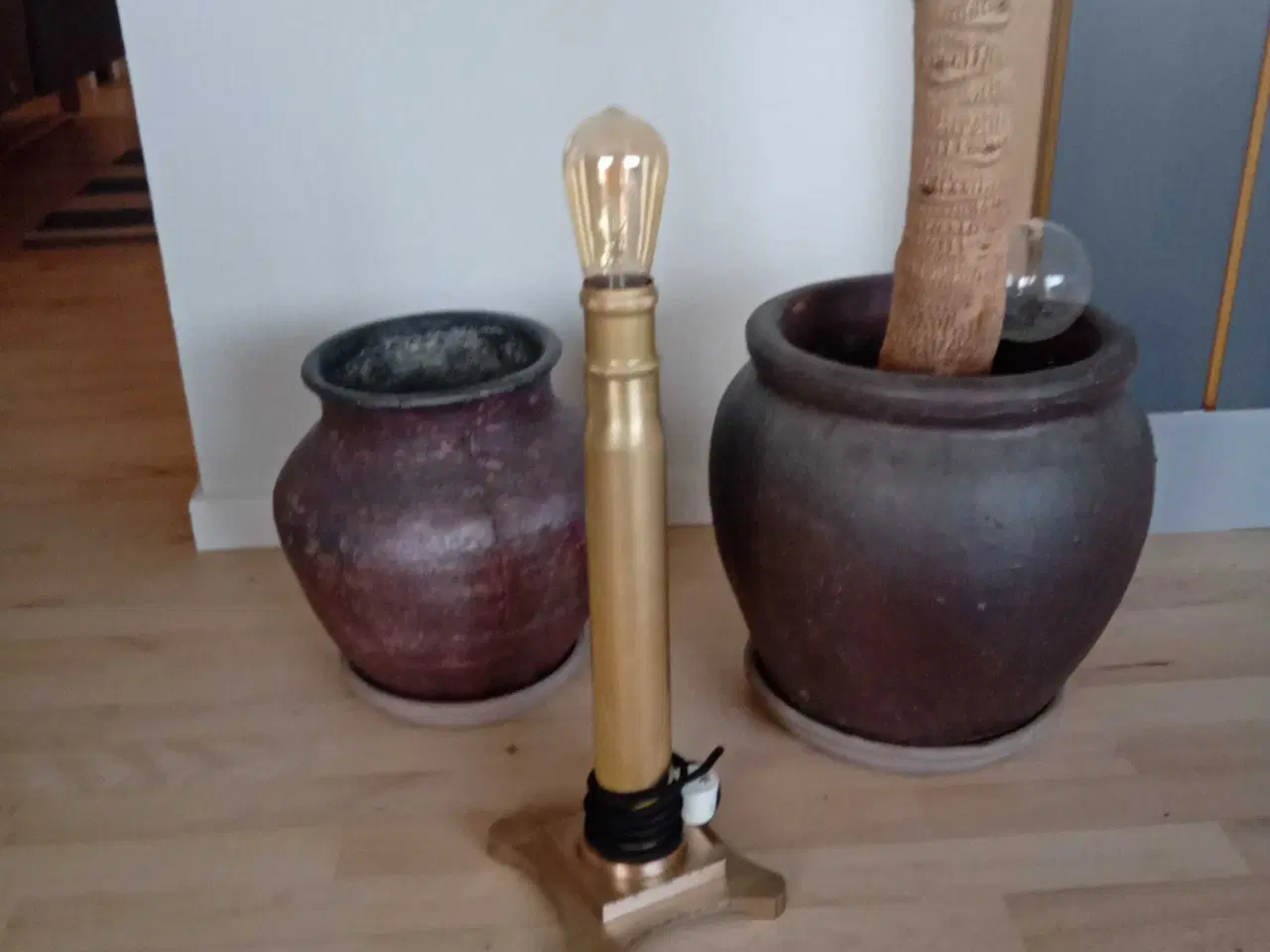 Billede 6 - Kæmpe patron hylster lavet til lampe
