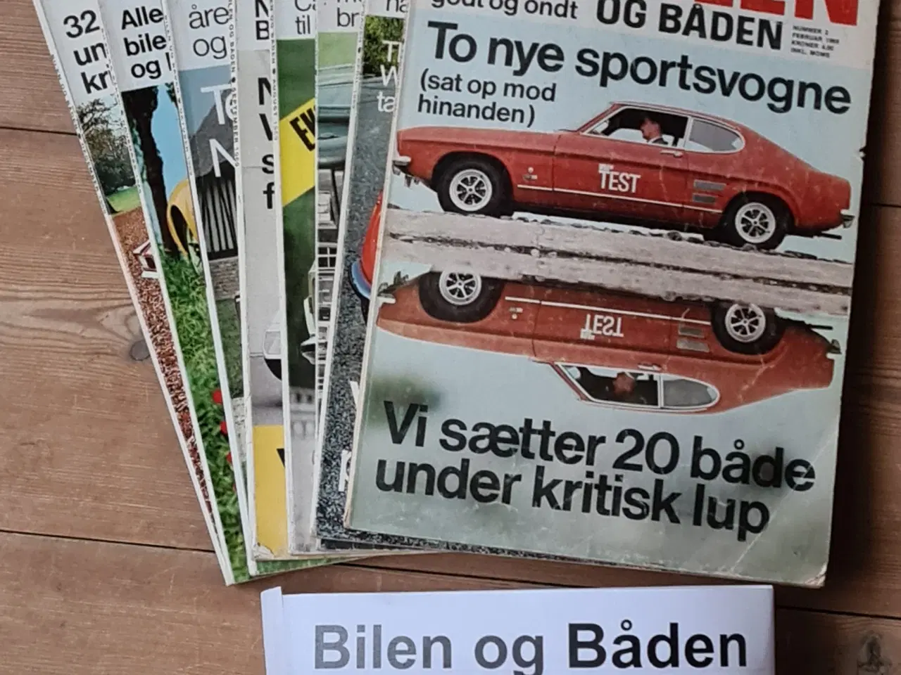Billede 1 - Bilen og Båden 1969
