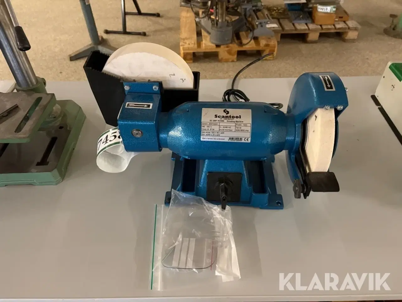 Billede 4 - Slibemaskine Scantool SC 200T KOMBI