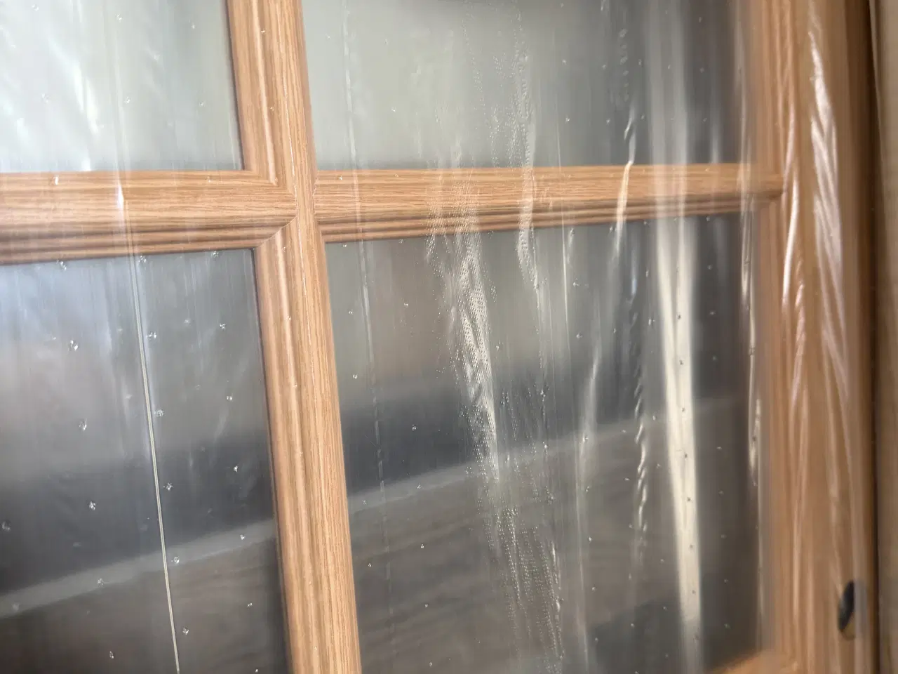 Billede 2 - Egetræs dør m. 12 glas 