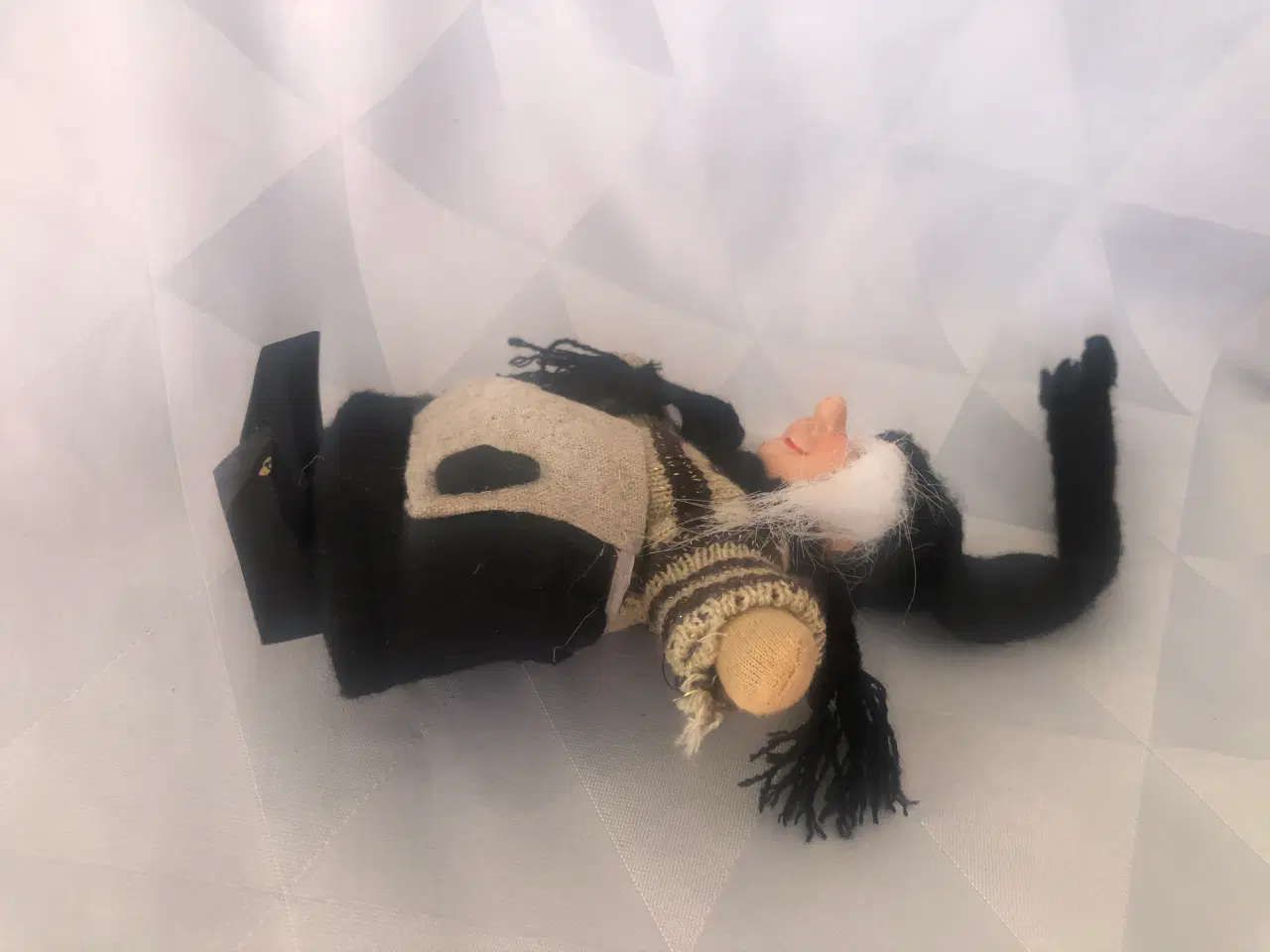 Billede 7 - Nisse heks med keramik ansigt