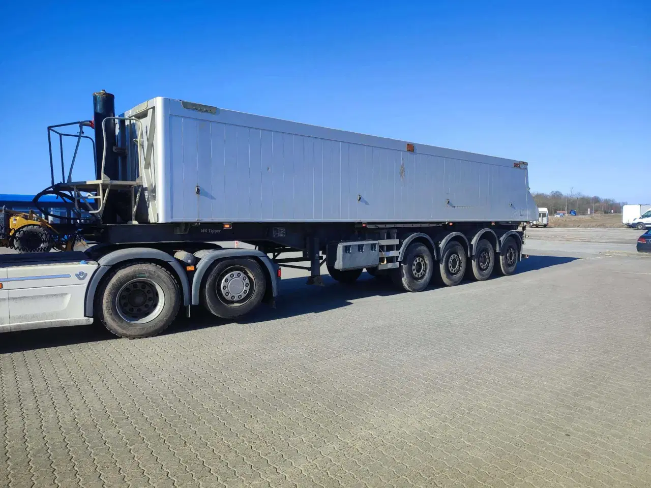 Billede 1 - 4 akslet hk tipper tiptrailer/tipsættevogn