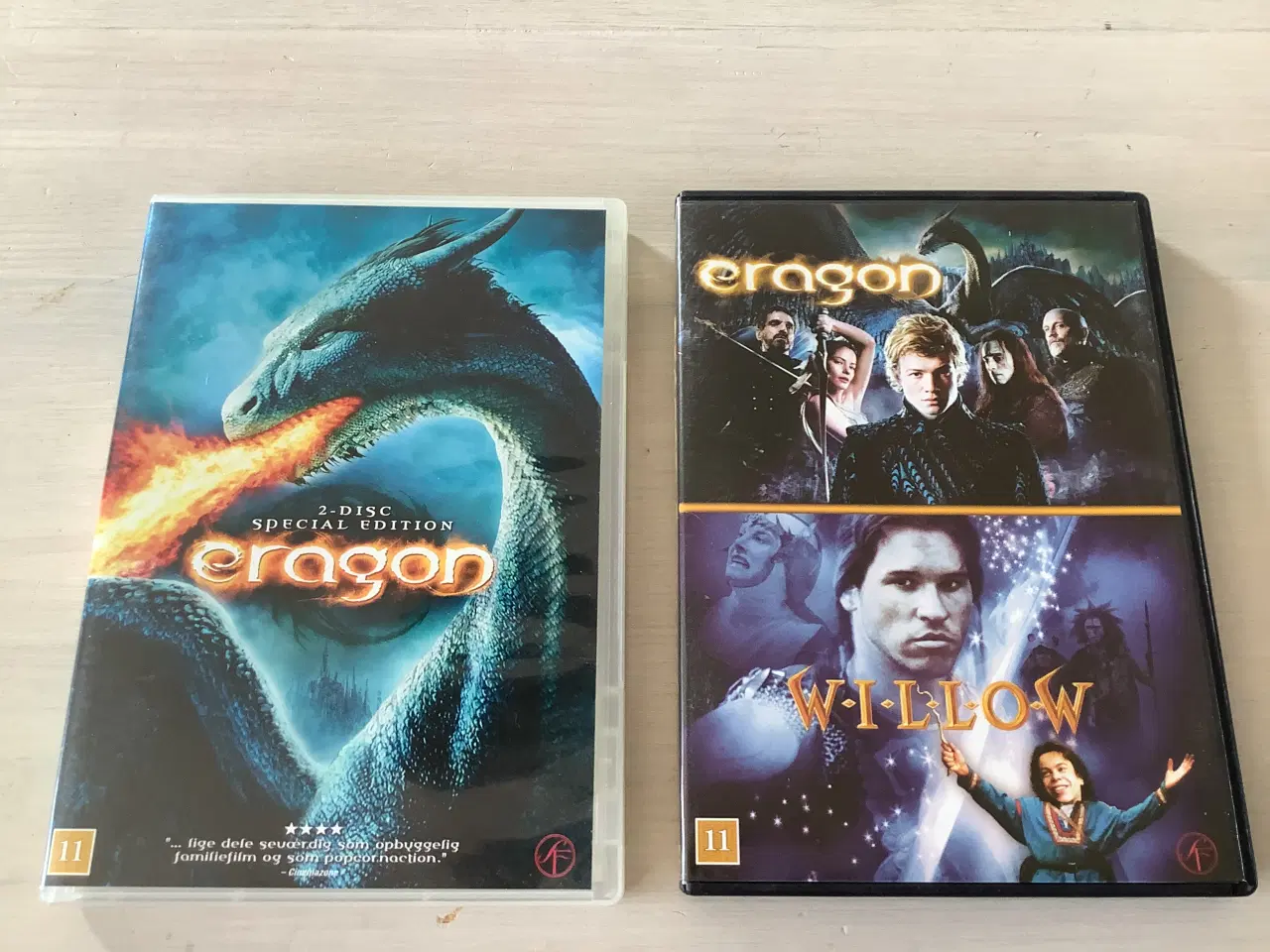 Billede 1 - Eragon og Willow dvd film 