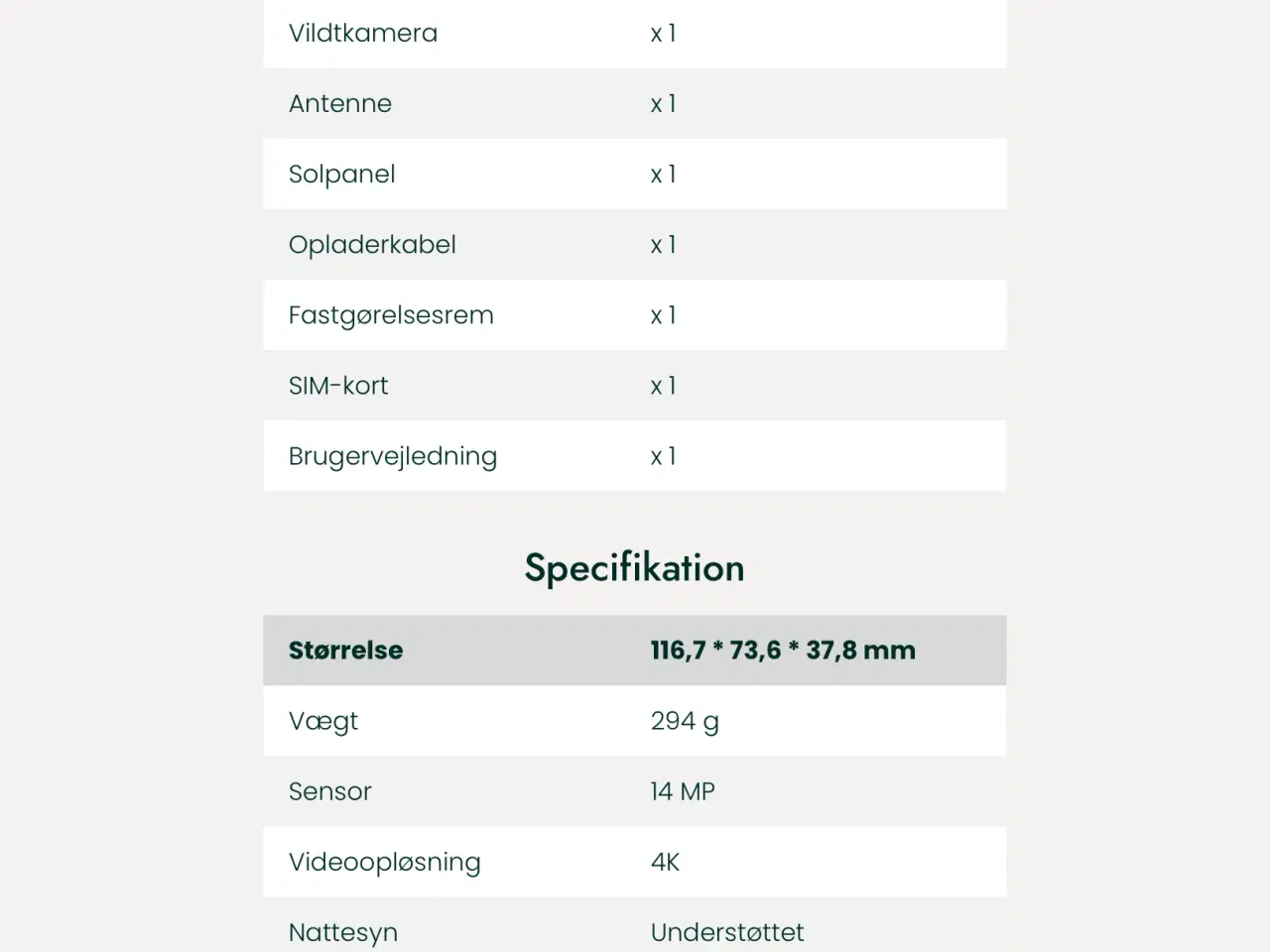 Billede 4 - Naturparken 4G Vildtkamera 14MP med nattesyn 