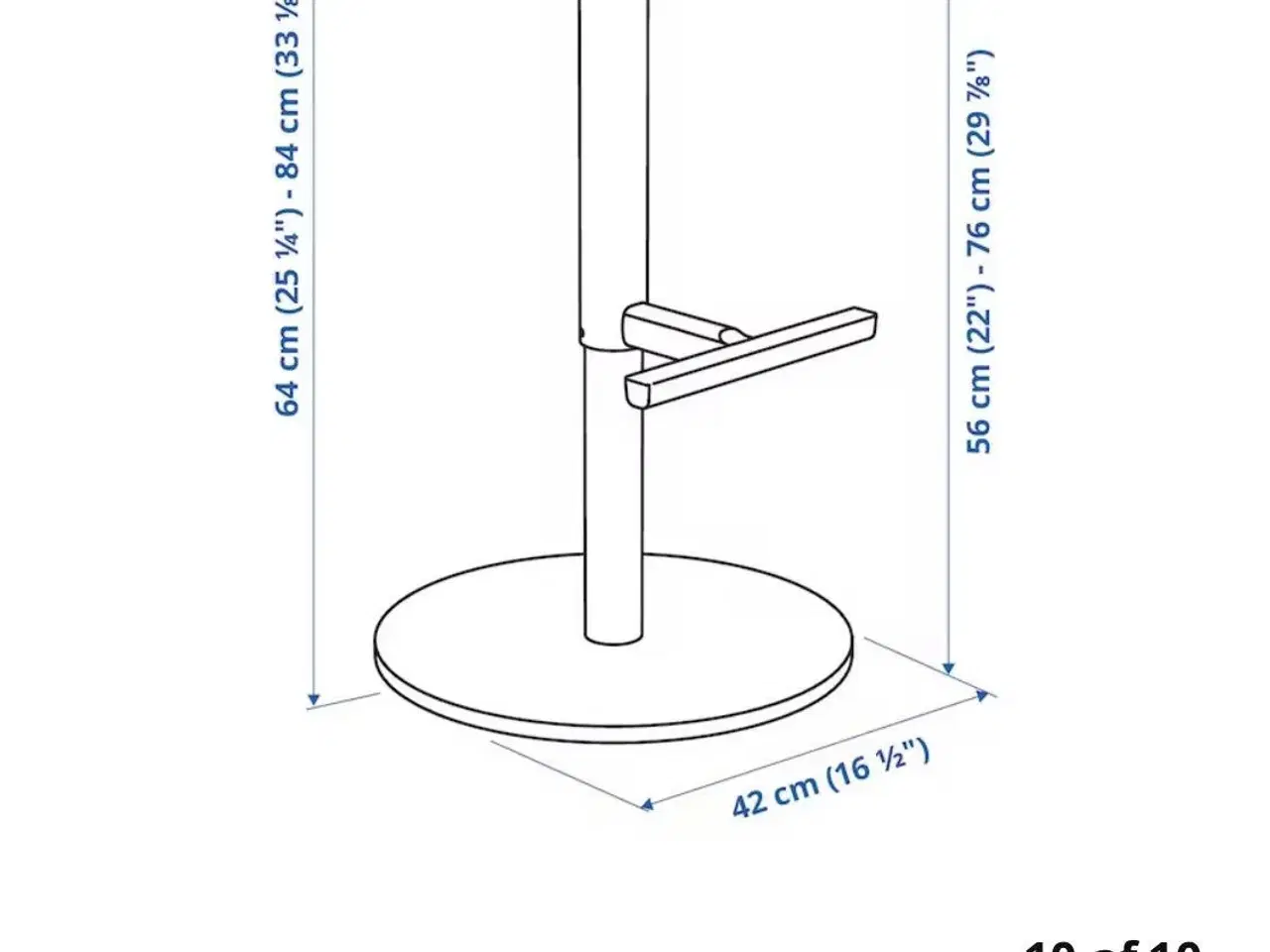 Billede 6 - Ikea Janinge barstol