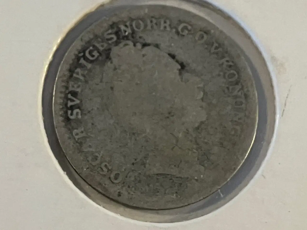 Billede 2 - 1/16 Riksdaler 1852 Sweden