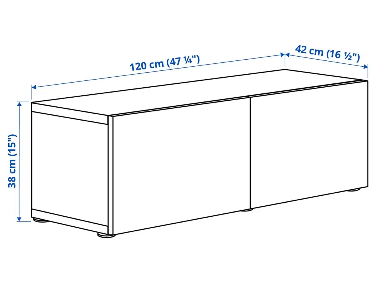 Billede 10 - Bestå skab / Reol