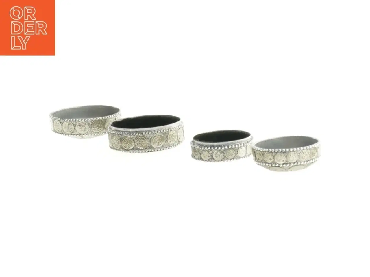 Billede 2 - Dekorative knapper (str. 7,5 x 4,5 cm og 6 x 3,5 cm)