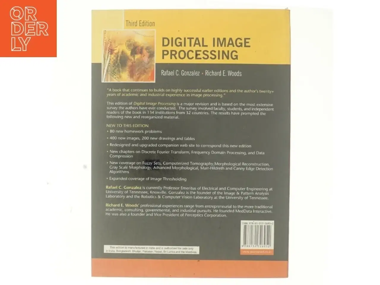 Billede 3 - Digital Image Processing af Rafael C Gonzalez (Bog)