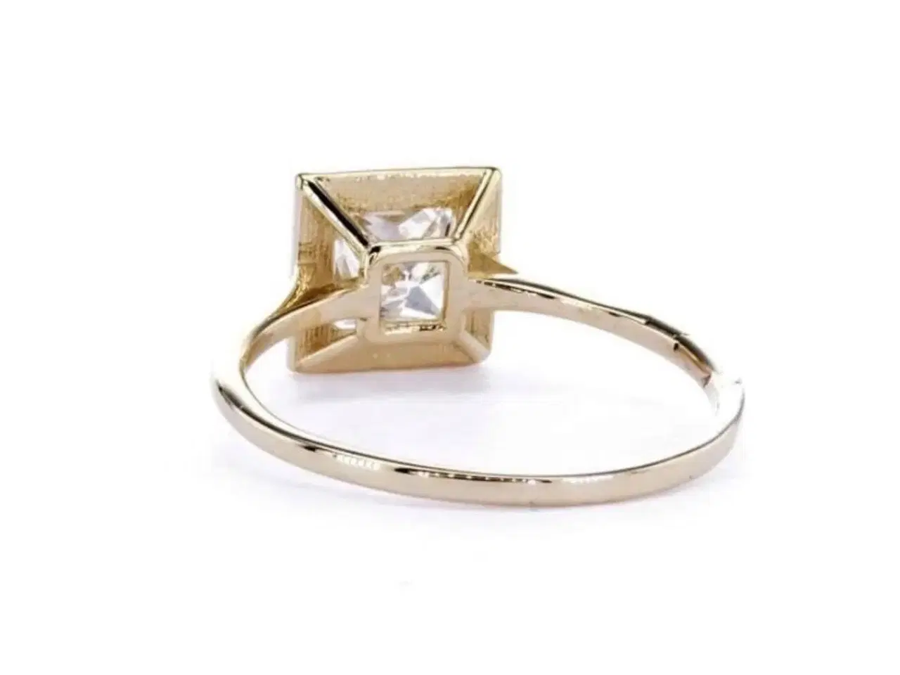 Billede 2 - Naturlig Diamantring 1.33ct (Forbedret klarhed)