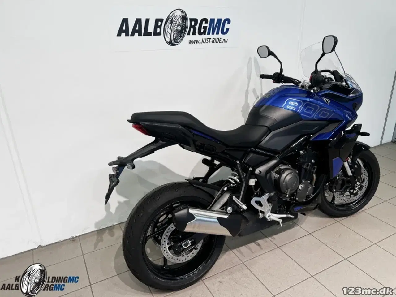 Billede 4 - Triumph Tiger Sport 800 Caspian Blue / Sapphire Black