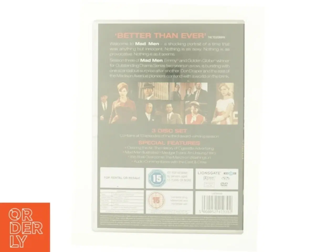 Billede 2 - Mad Men - Season 3 fra DVD