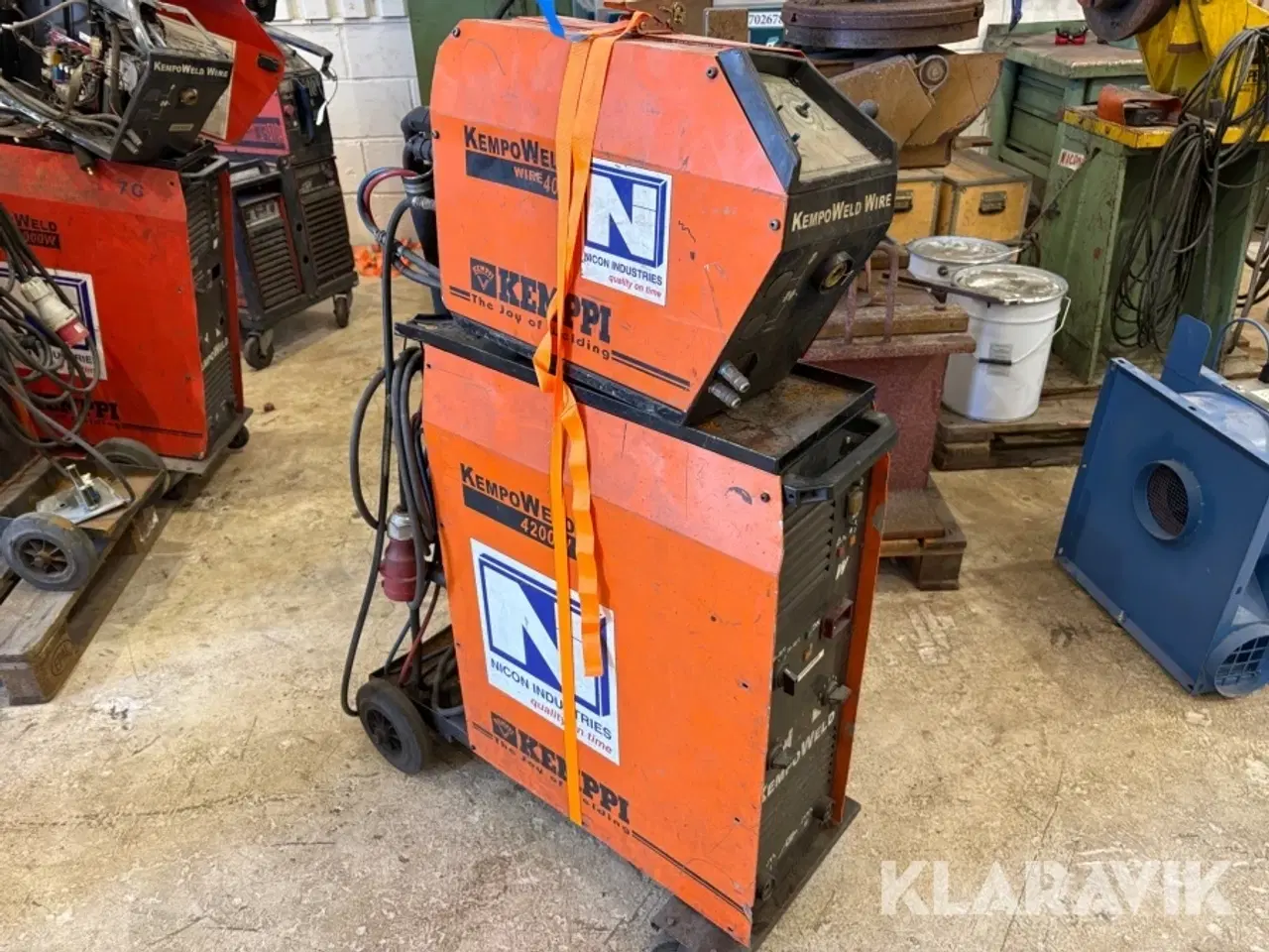 Billede 2 - Svejsemaskine Kemppi Kempoweld wire 400 og 4200W