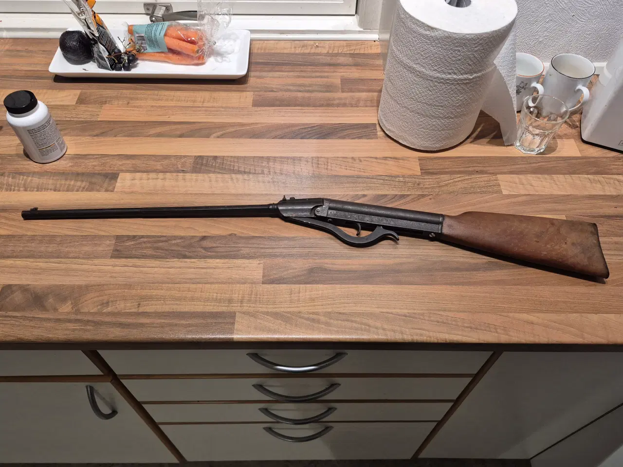 Billede 1 - FLZ "GEM" sjældent antikt luftgevær. Pæn stand. 