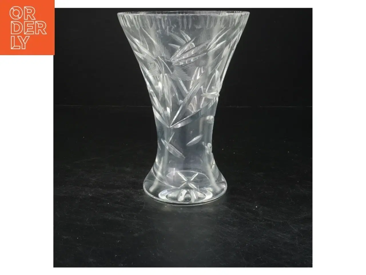 Billede 1 - Glasvase 18x13 cm (str. 18x13 cm)