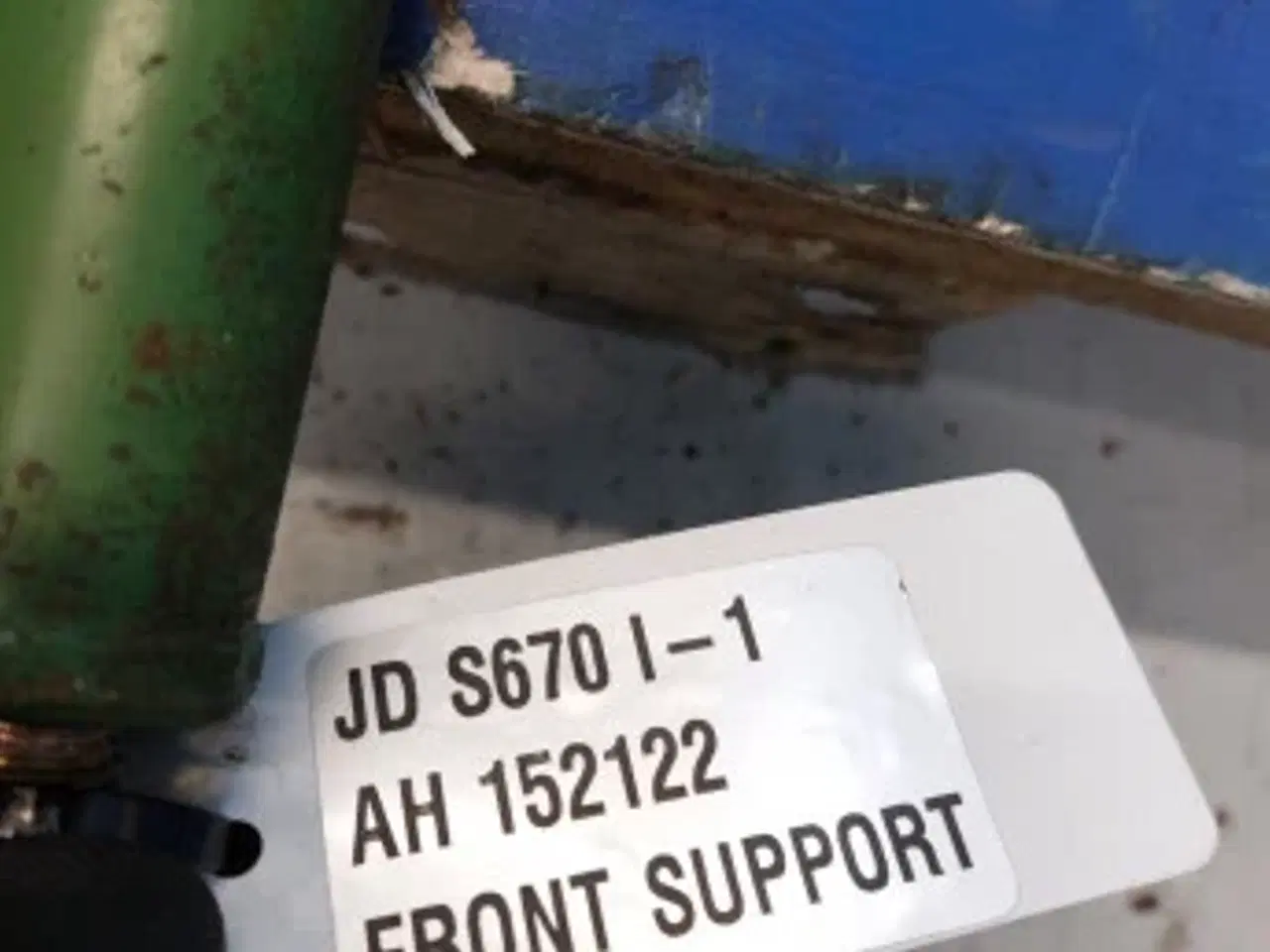 Billede 7 - John Deere S670 Frontstøtte AH152122