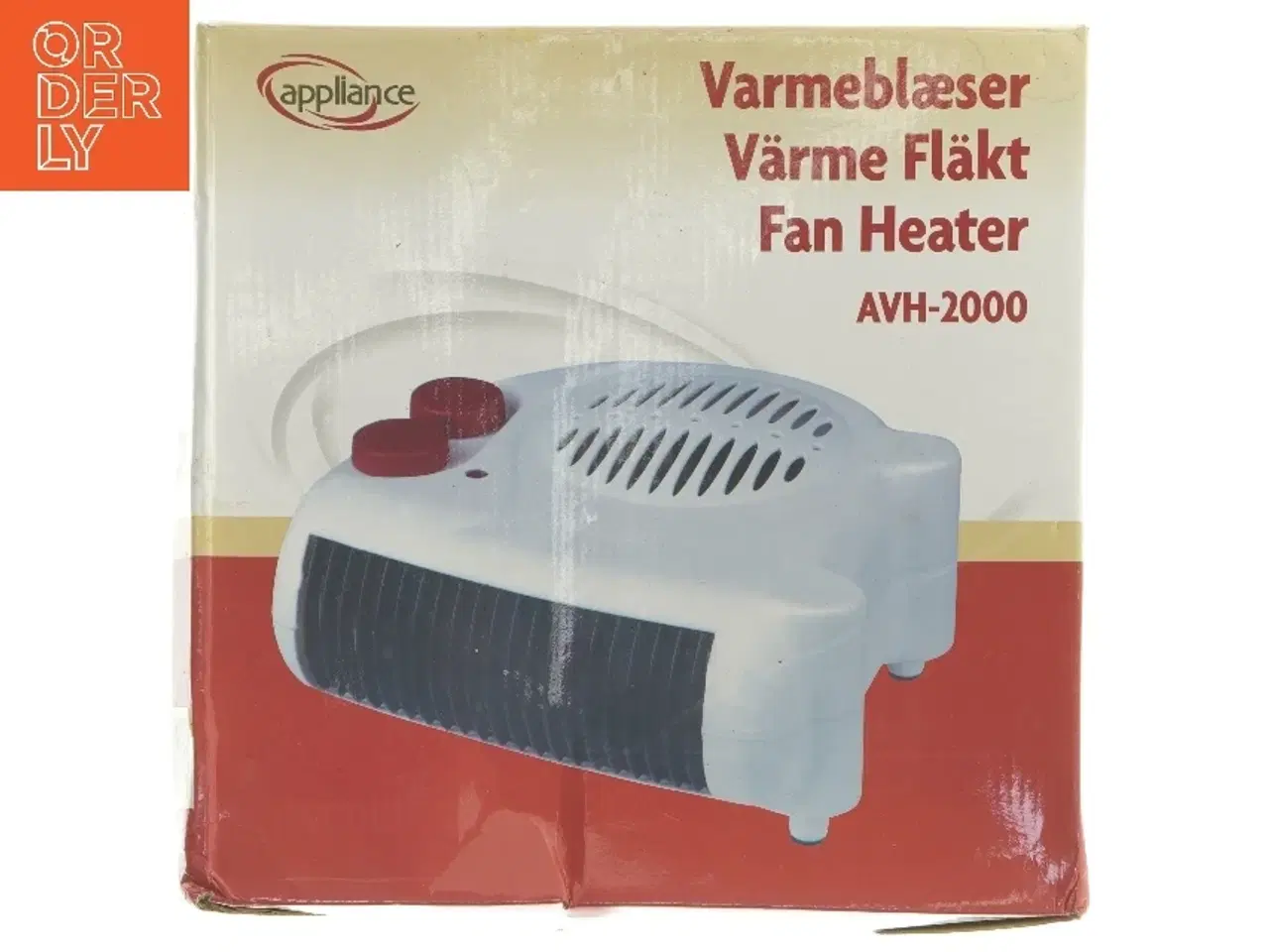 Billede 1 - Varmeblæser Appliance AVH-2000 fra Appliance (str. 25x25 cm)