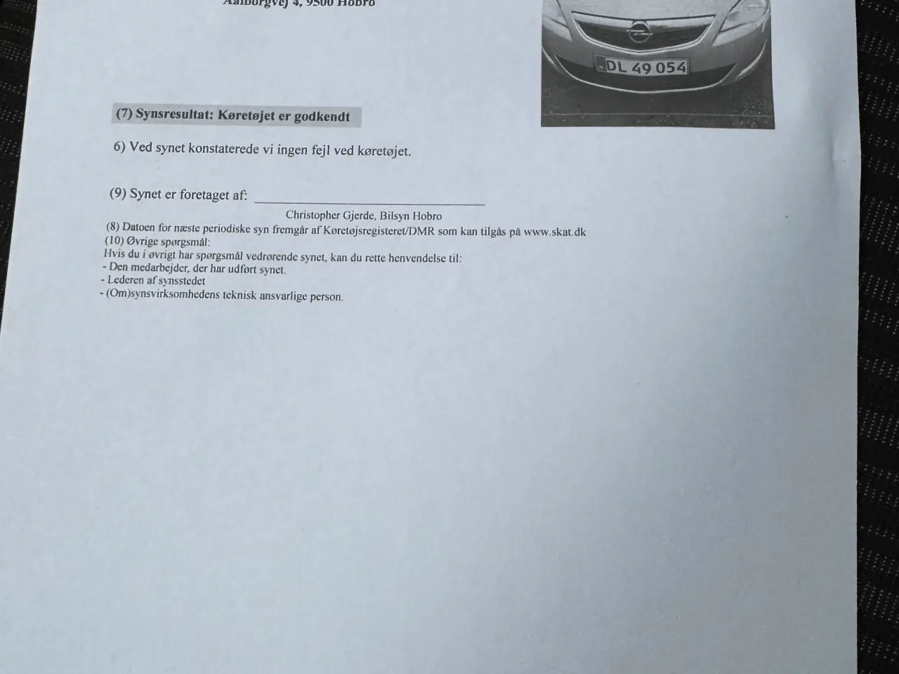 Billede 1 - Nysynet Opel Astra 188tkm