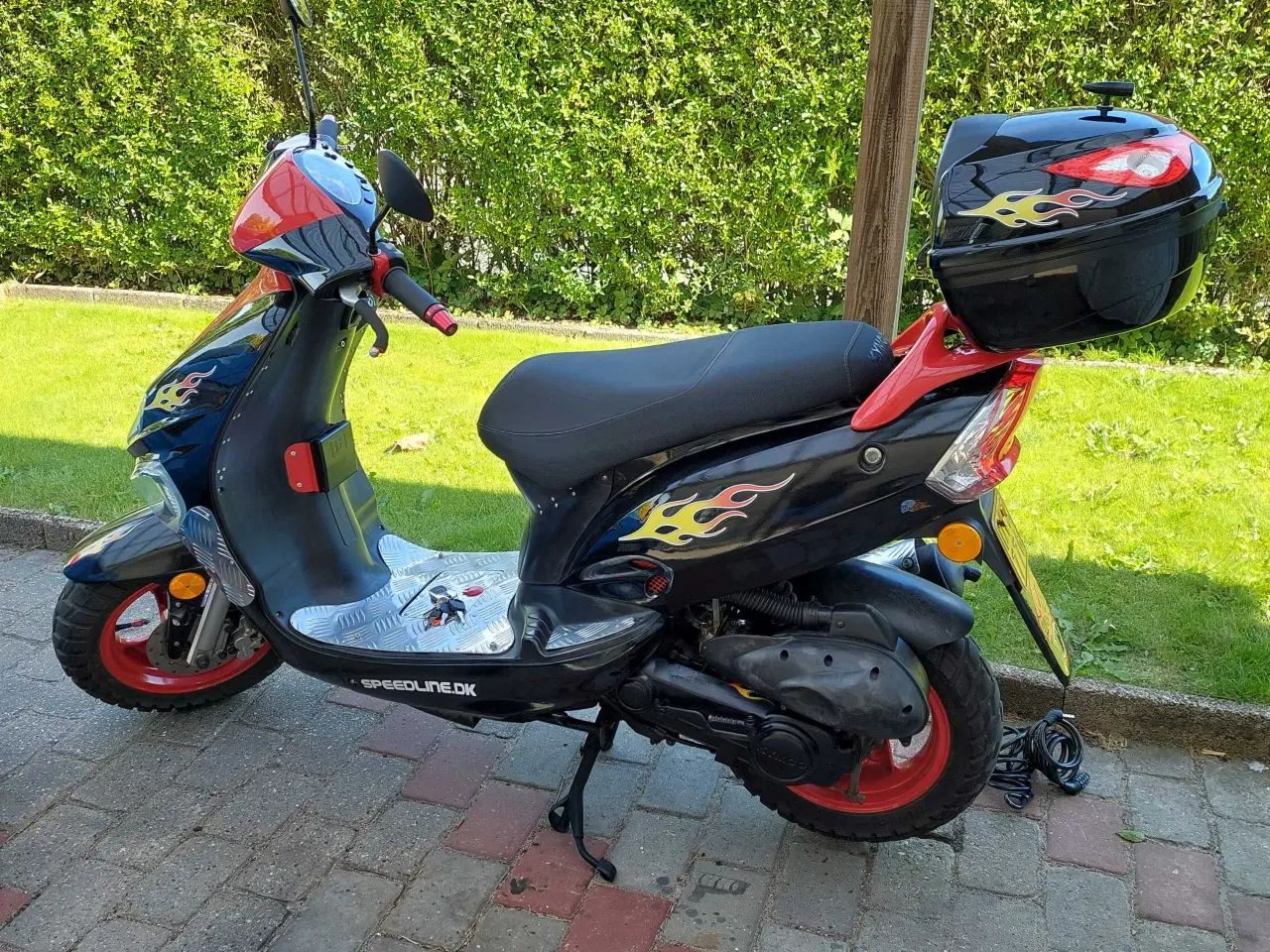 Billede 3 - Flot scooter 30 km special  med rustfri dørk