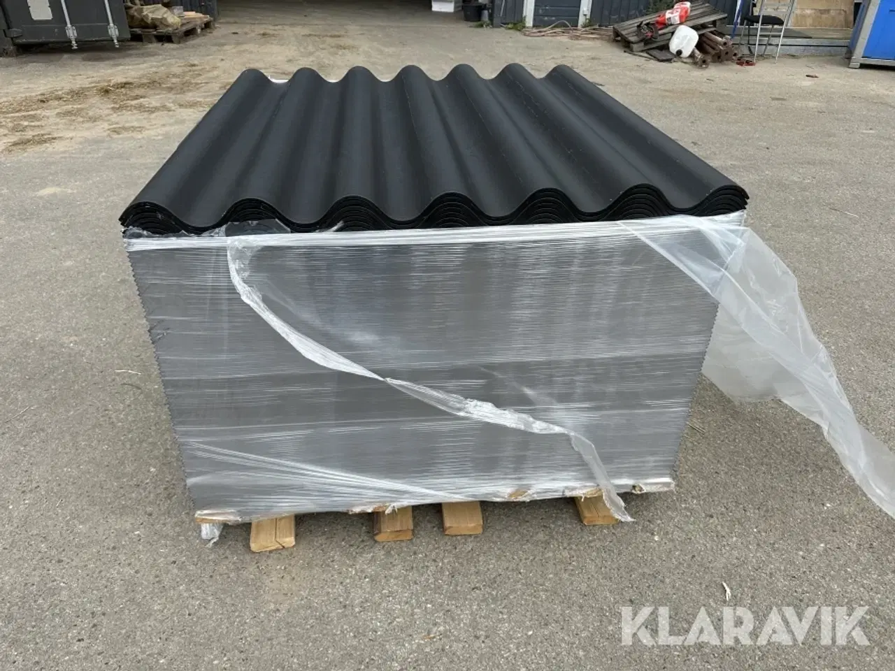 Billede 7 - Bølgeplader Euronit 700T FK sort  75 styk