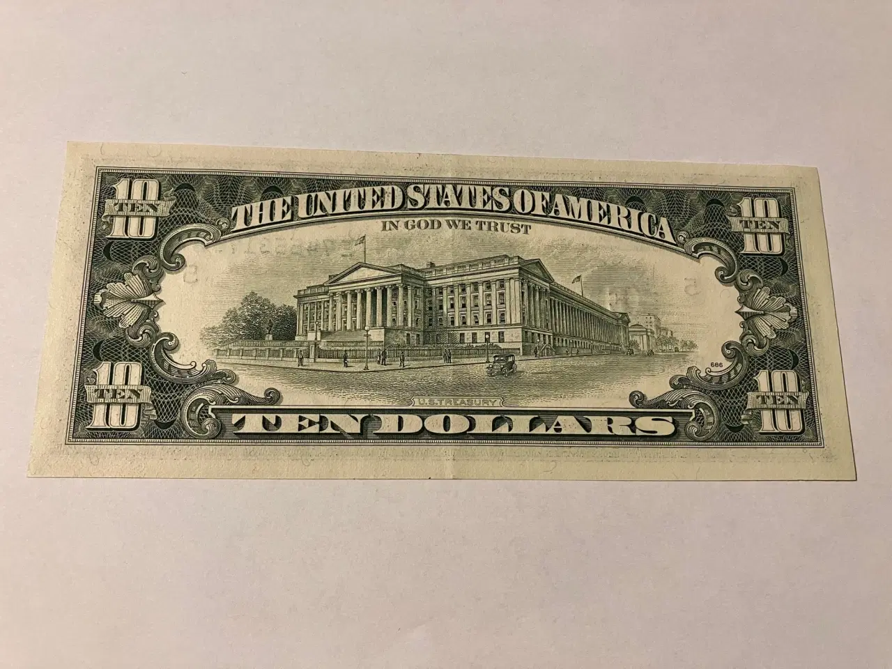 Billede 2 - 10 Dollars 1985 USA