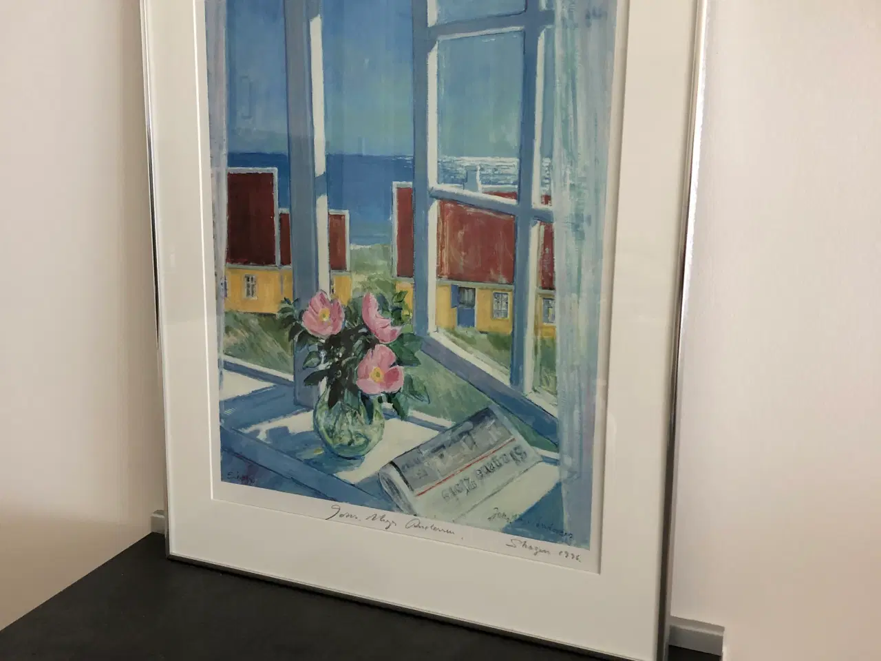 Billede 1 - Litografi af Johannes Meyer Andersen 1996, Skagen
