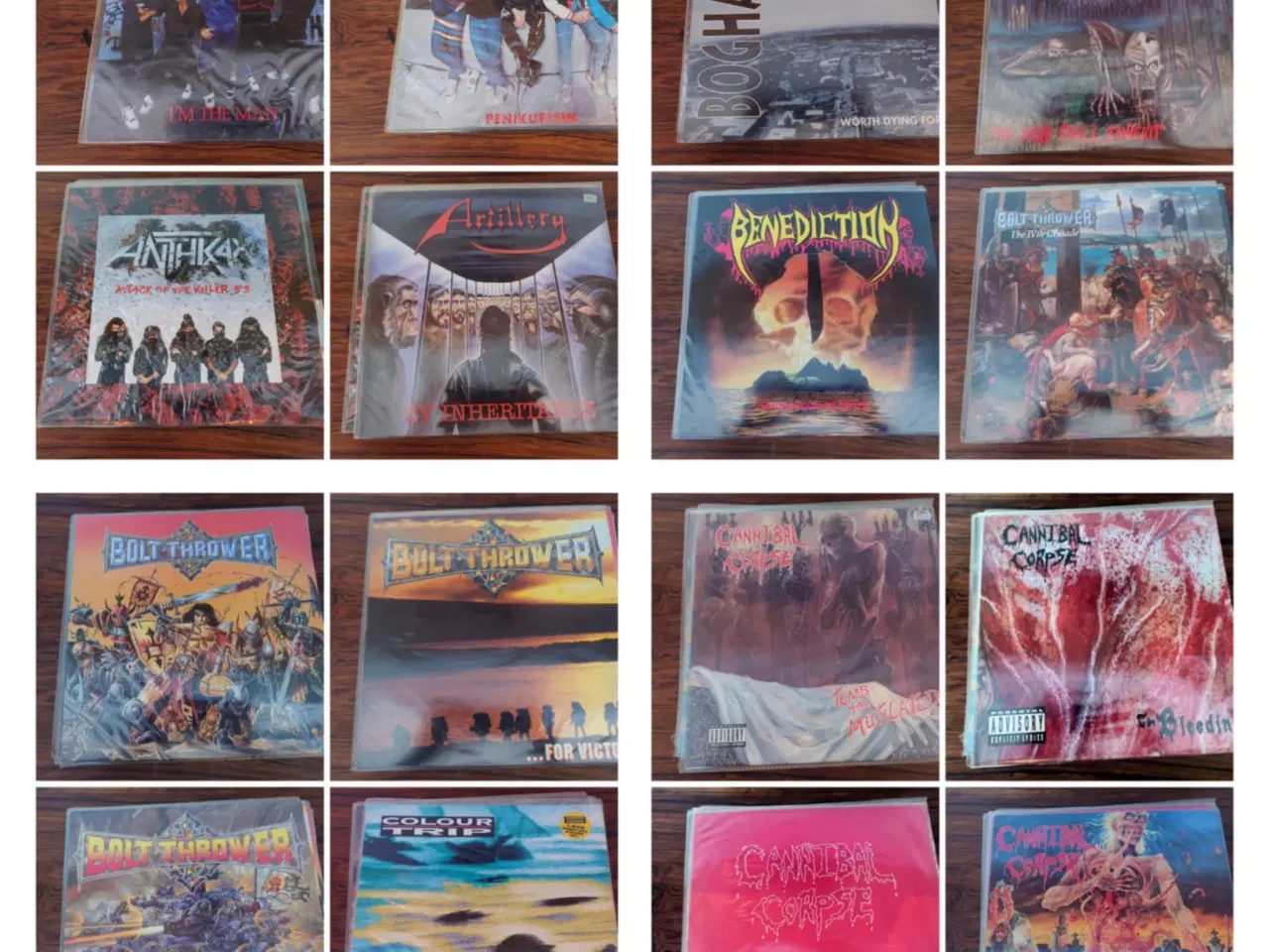 Billede 1 - Vinyl Metal mm samlig sælges samlet