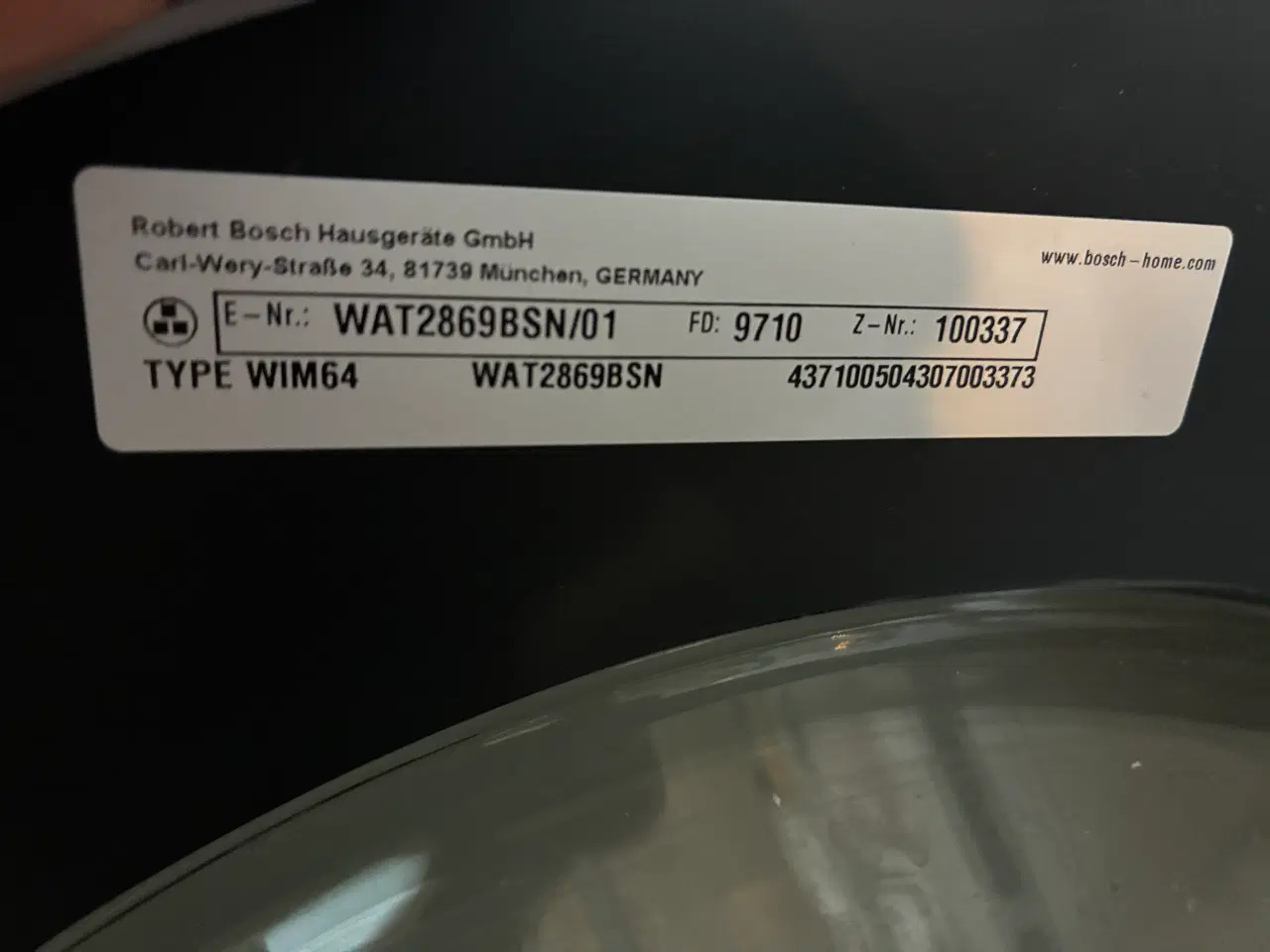 Billede 3 - Bosch serie 6 vaskemaskine til dele