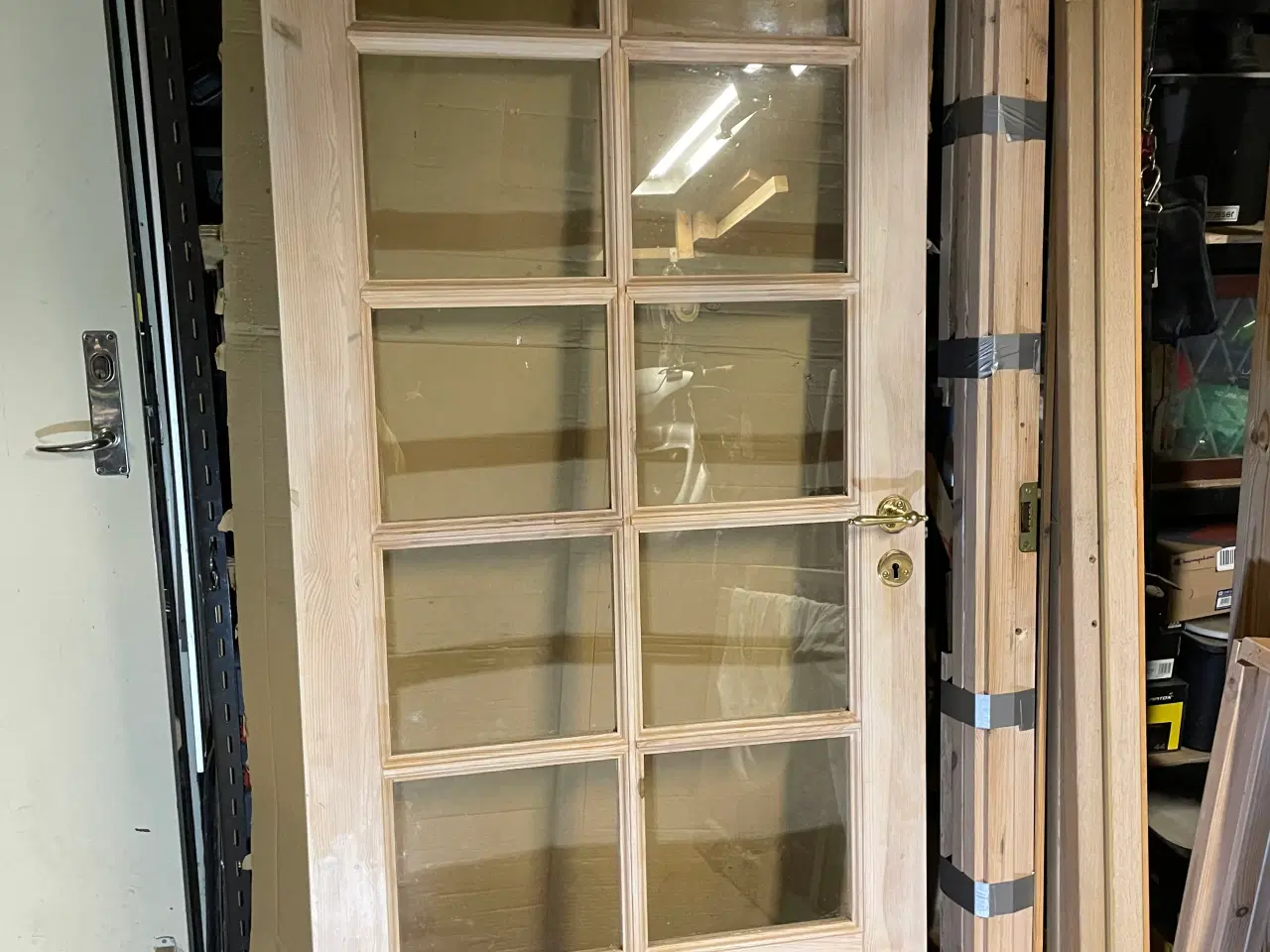 Billede 1 - Fransk dør m/kam/håndtag