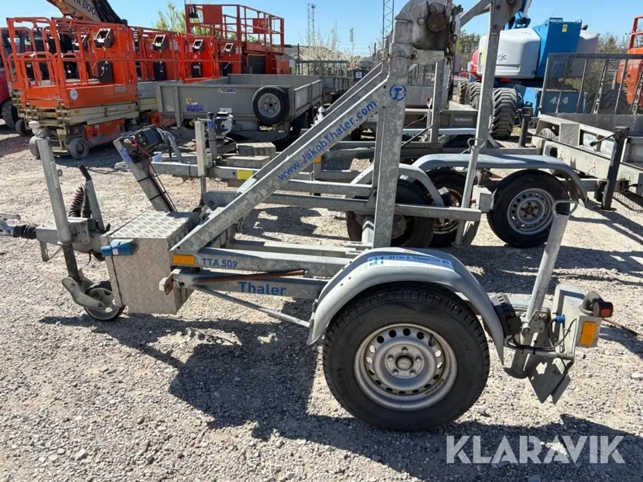 Billede 8 - Kabeltrailer Thaler TTA 509