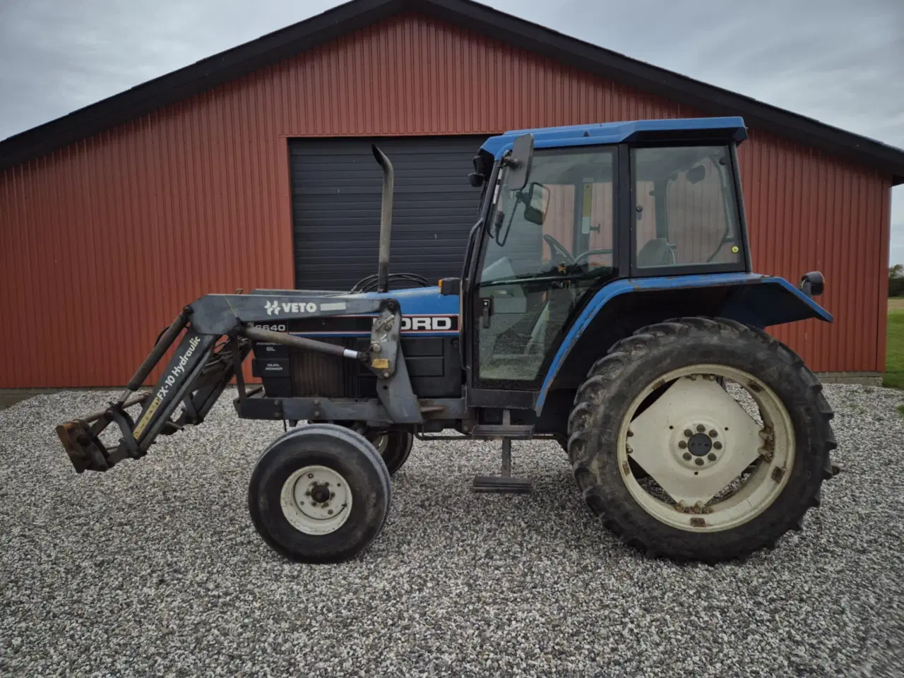 Billede 6 - Ford 6640 SL med Veto frontlæsser