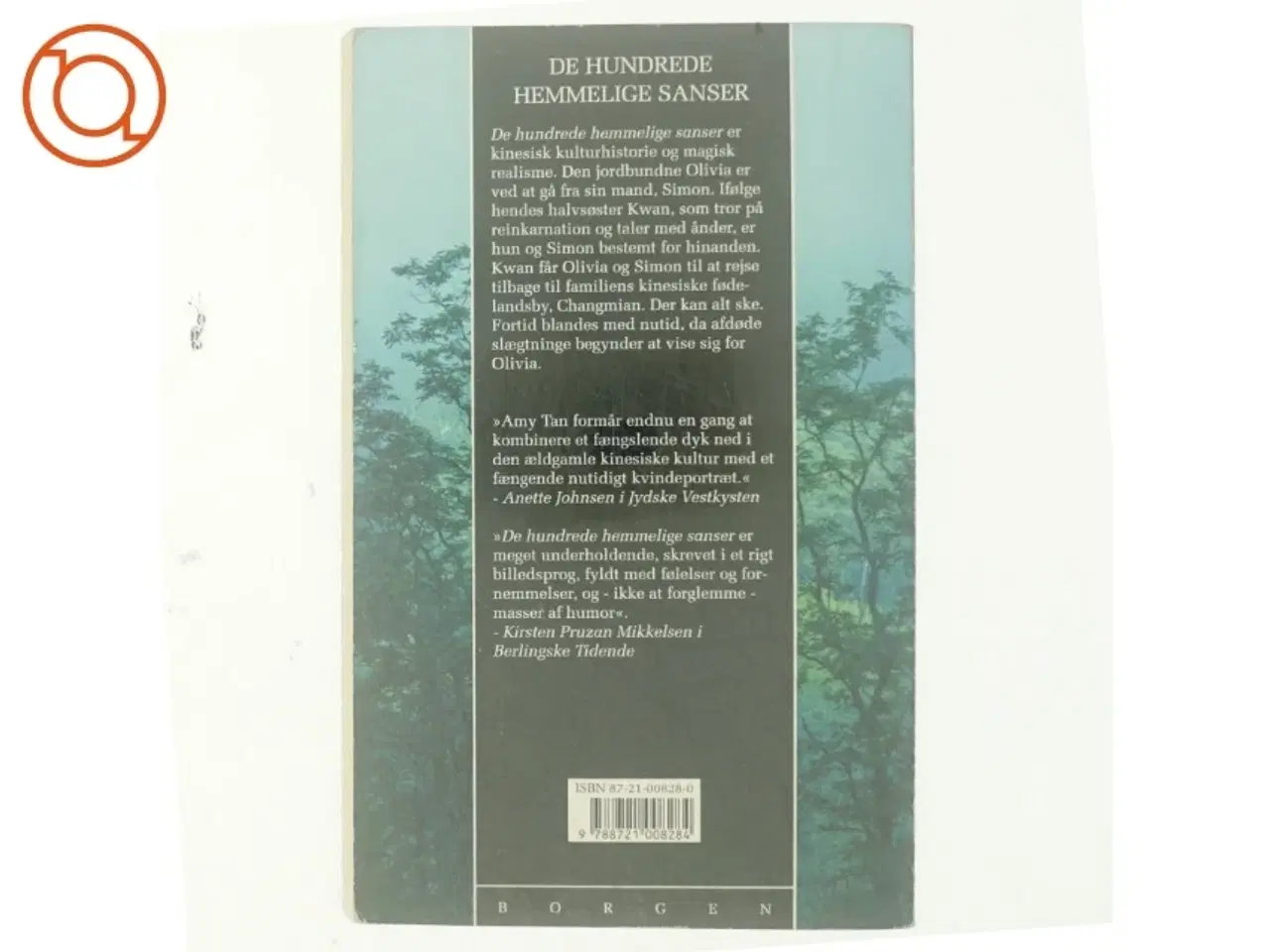 Billede 3 - De hundrede hemmelige sanser : roman af Amy Tan (Bog)