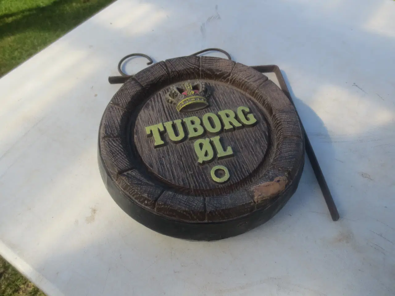 Billede 2 - 1 stk TUBORG Skilt med ophæng 