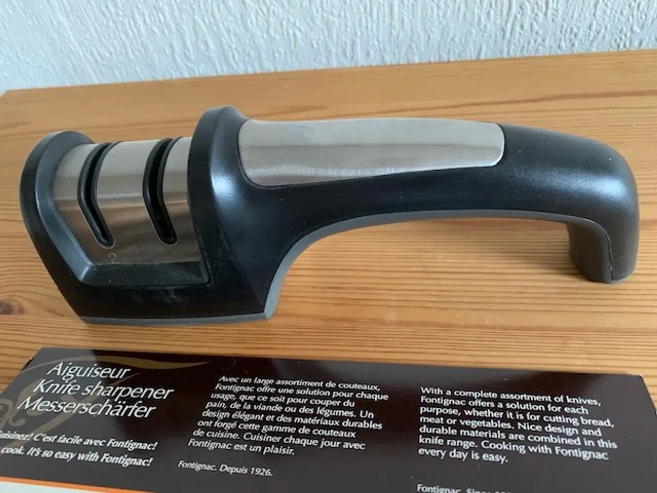 Billede 3 - Kniv sliber Fontignac knife sharpener / Le Creuset
