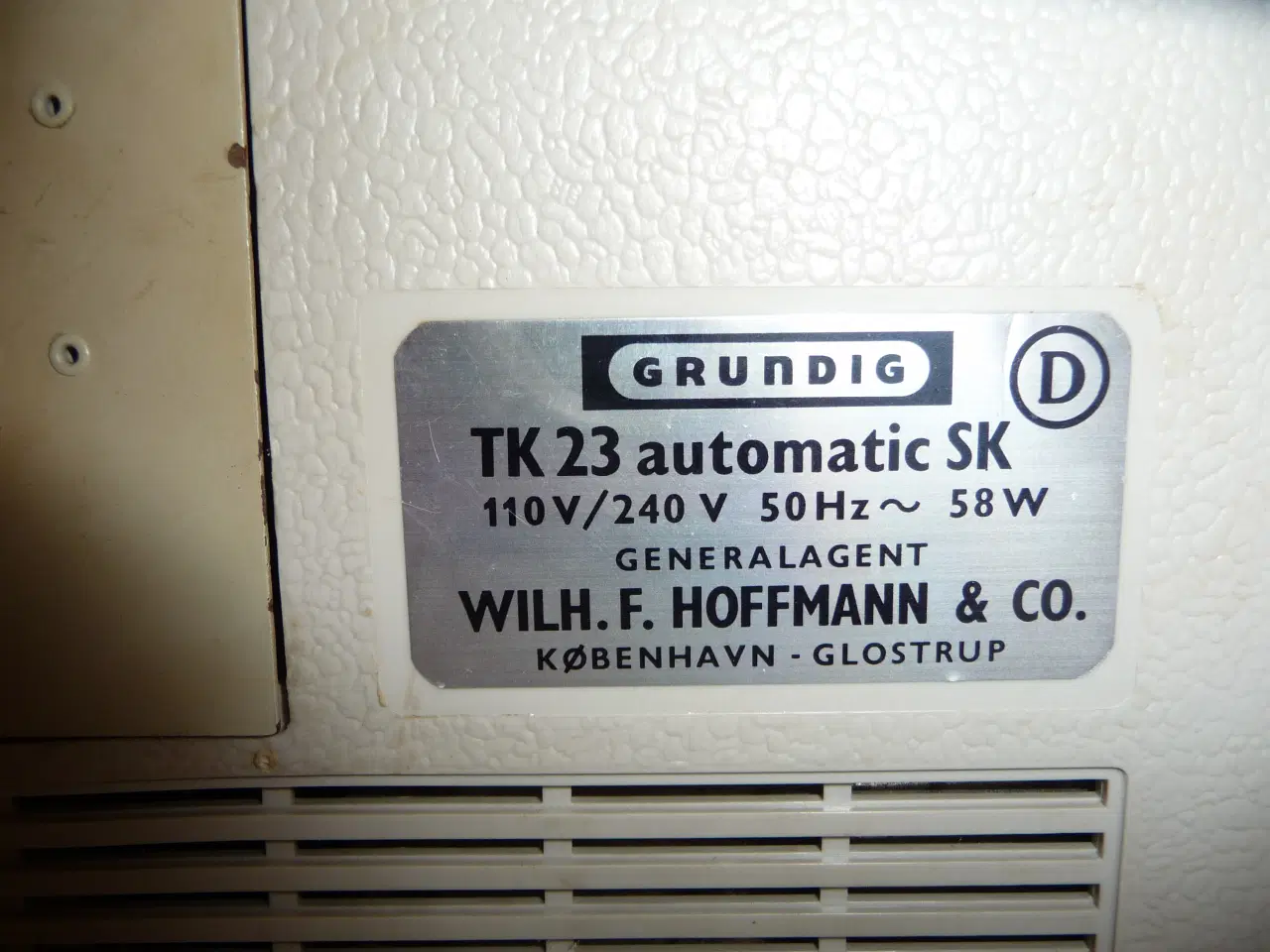 Billede 7 - gammel grundig tk 23 afspiller giv et bud 