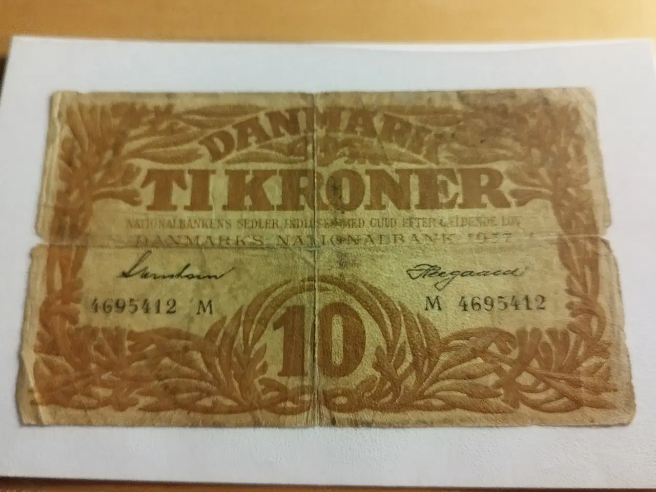 Billede 1 - Ti Kroner fra 1937