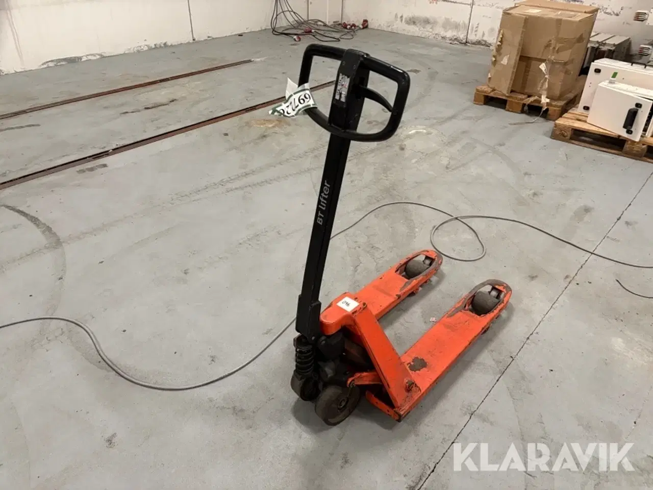 Billede 4 - Palleløfter Toyota BT lifter til halv-paller