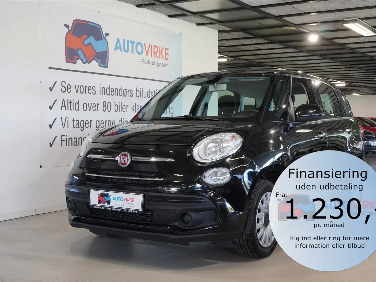 Billede 1 - Fiat 500L Wagon 0,9 TwinAir Turbo Family 105HK 5d 6g