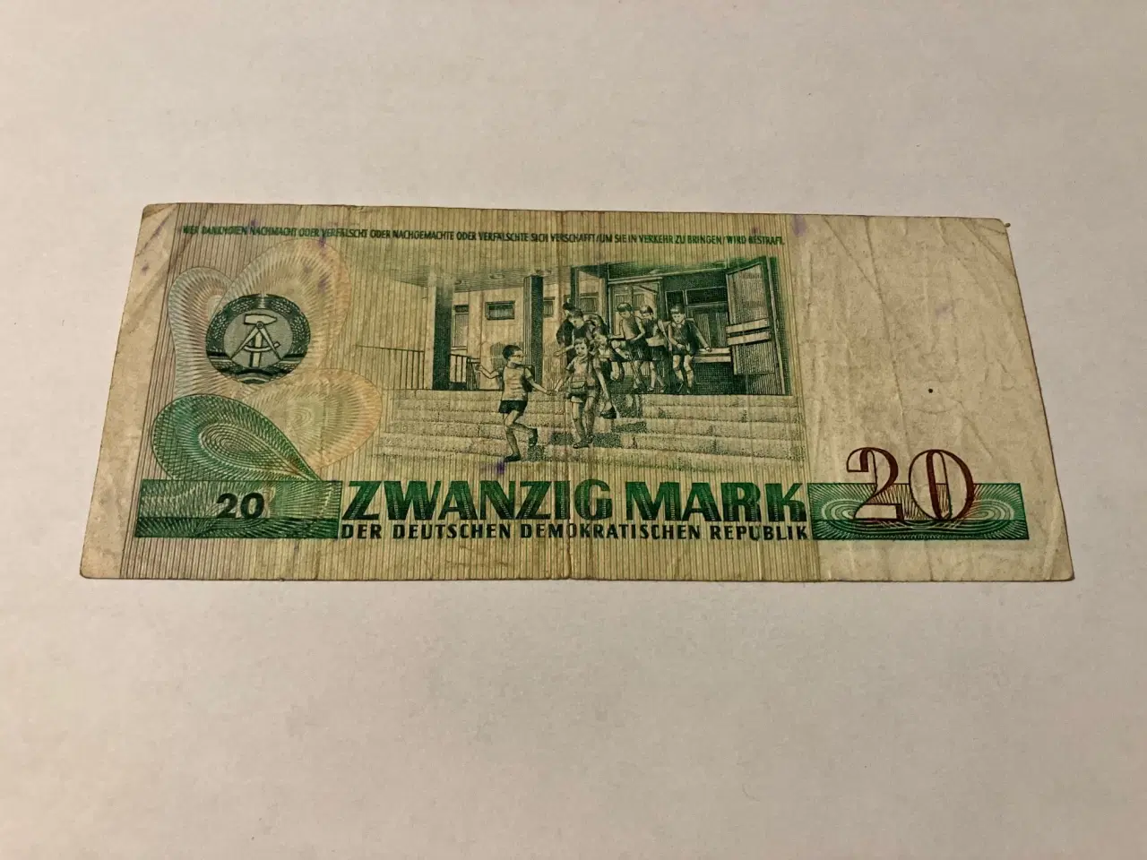 Billede 2 - 20 DDR-Mark 1975 Germany