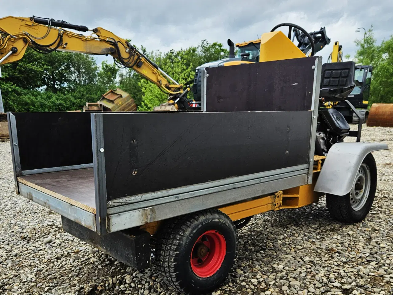 Billede 4 - Kirkegårdstraktor - mini dumper / pæn stand