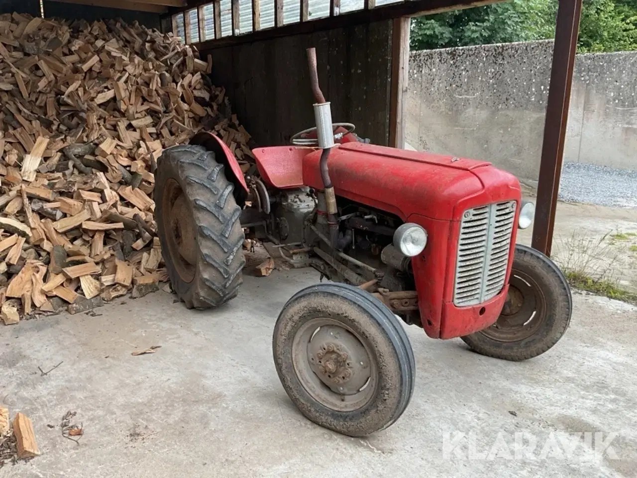 Billede 4 - Veterantraktor Massey Ferguson 35