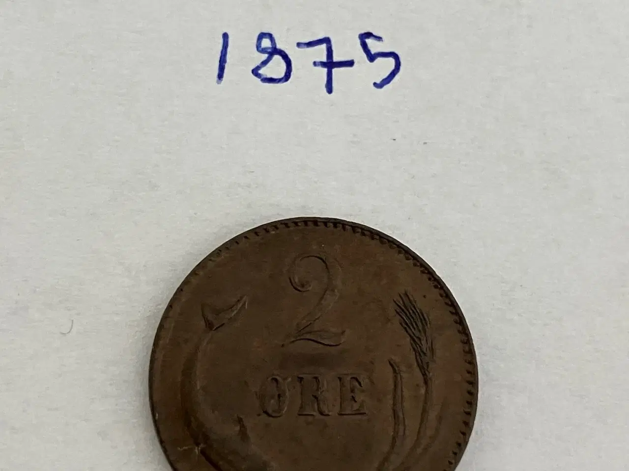 Billede 2 - 2 Øre 1875