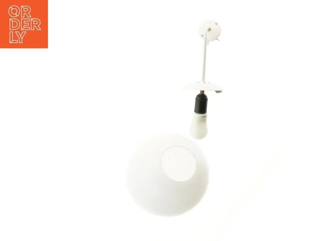 Billede 2 - Rund pendel lampe (str. 24 cm)