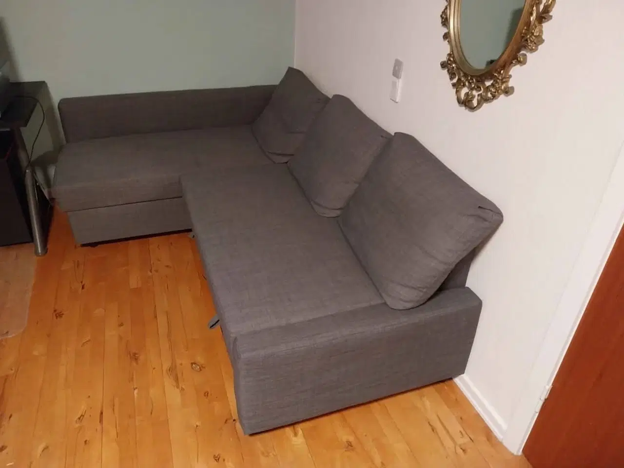 Billede 3 - 🛋️ FRIHETEN hjørnesovesofa m. opbevaring – Skifte